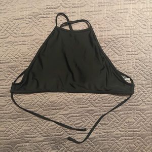 American Eagle High Neck Bikini Top